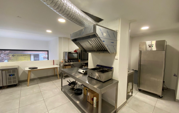 Transfer - industrial kitchen -
Barcelona - Plaza España
